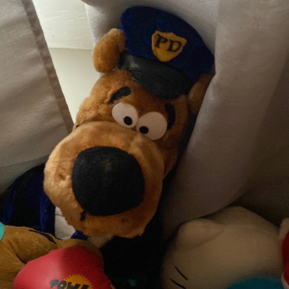 rare cop scooby doo plush